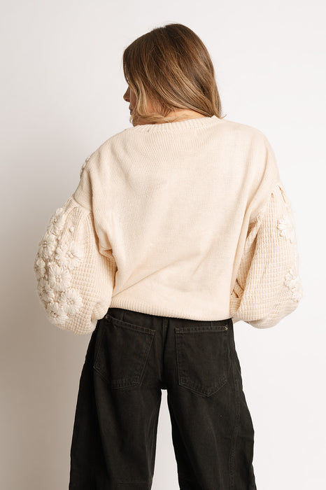 FRESH BLOOMS SWEATER