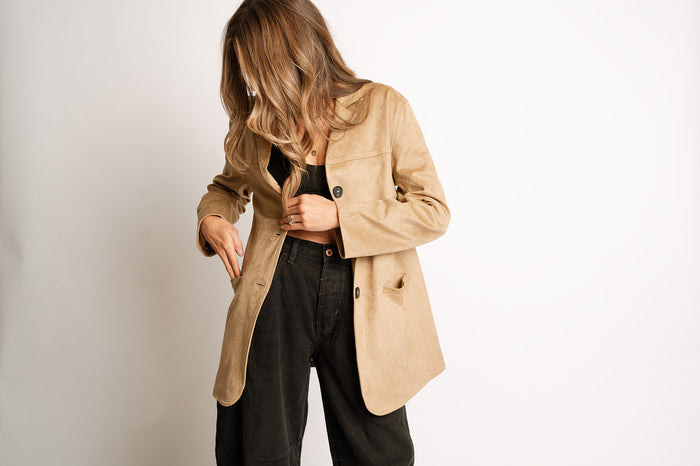 RISK TAKER SUEDE JACKET