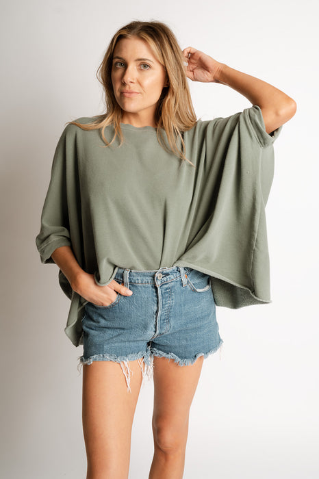 JUMP IN TEE-OLIVE