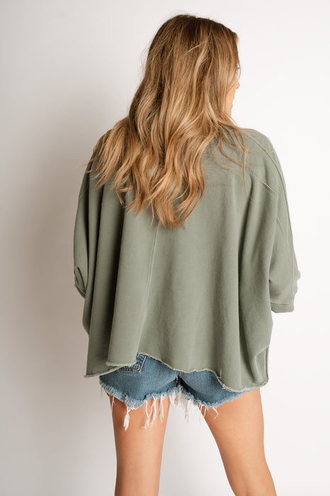 JUMP IN TEE-OLIVE