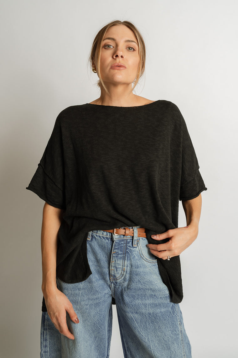 TANNER TOP-BLACK