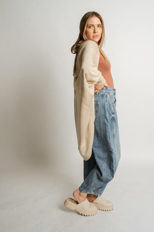 EASY DOES IT CARDIGAN-NATURAL