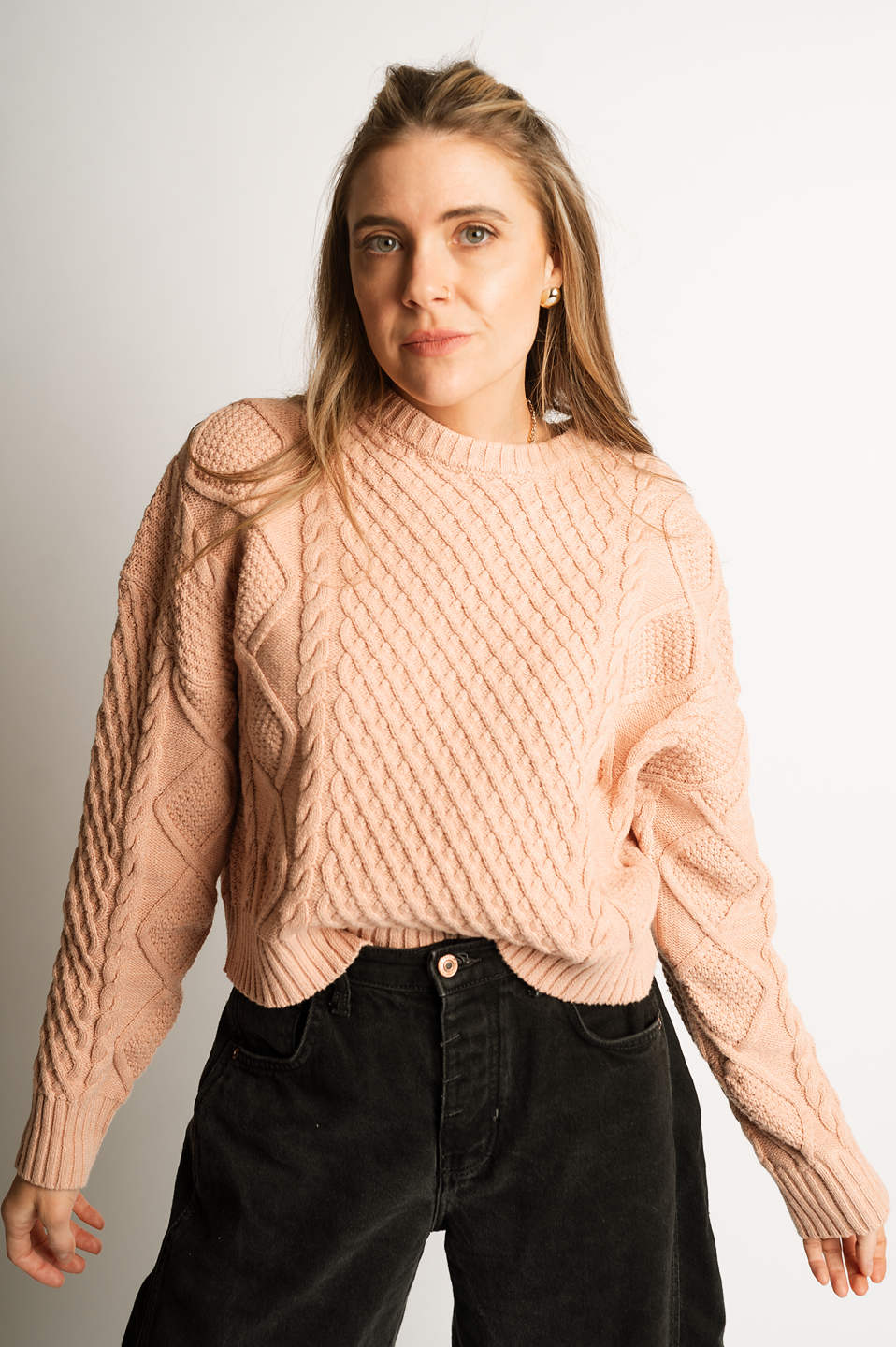 CASSIDY SWEATER-PINK